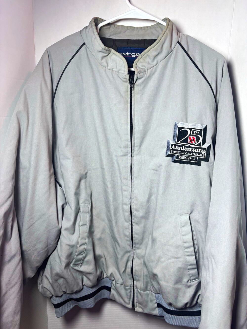 Vintage 1994 Street Rod Nationals Swingster Jacket XXL Made USA Universal